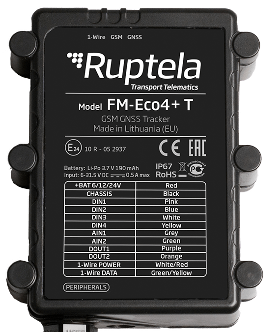 GPS-трекер Ruptela FM-Eco4+ T